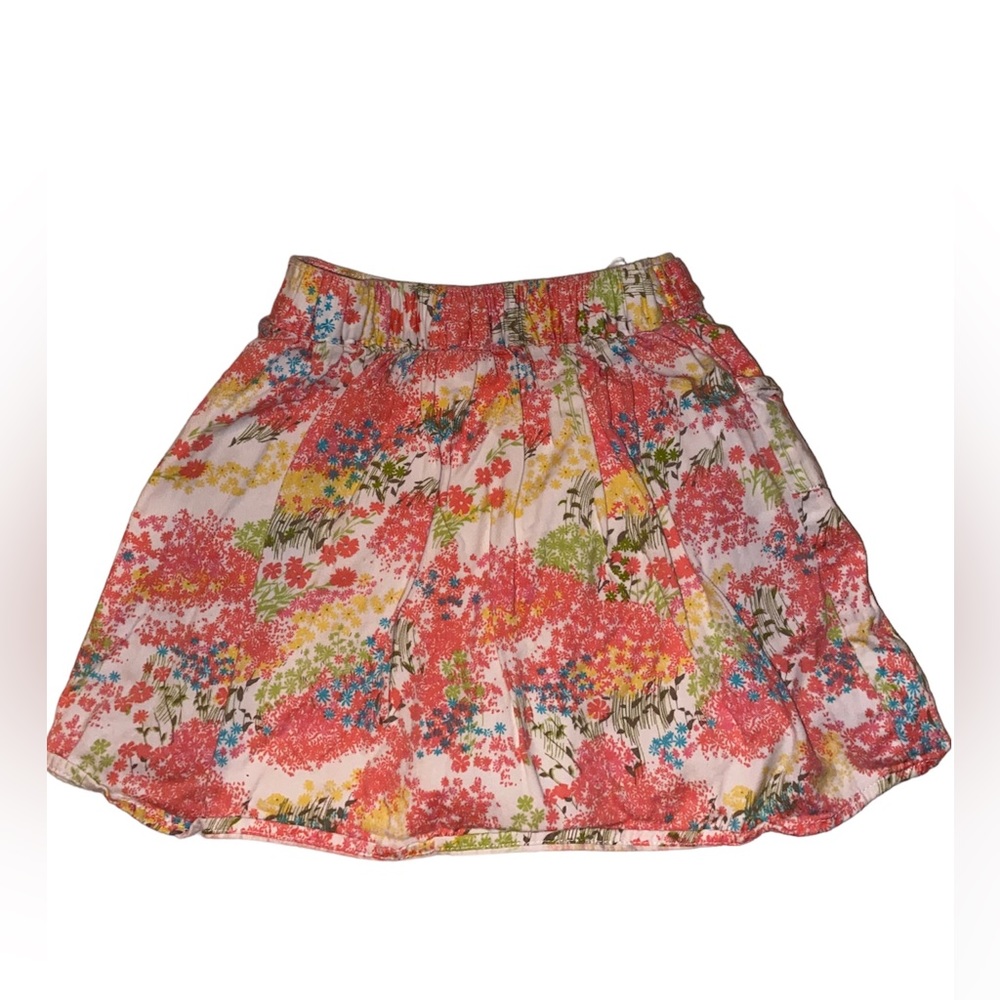 Used girls floral skirt